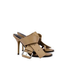 Load image into Gallery viewer, Cross Belt Buckle Sandals-Modern Baby Las Vegas