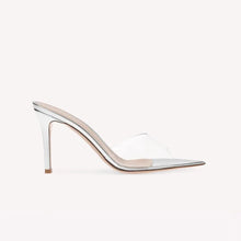 Load image into Gallery viewer, Pointed-Toe Transparent Sandals-Modern Baby Las Vegas