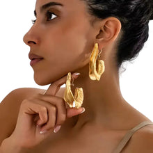 Load image into Gallery viewer, Irregular Teardrop Shaped Earrings