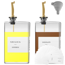 Load image into Gallery viewer, 2-Piece Glass Dispenser Bottle