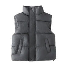Load image into Gallery viewer, Ribbed Puffer Vest