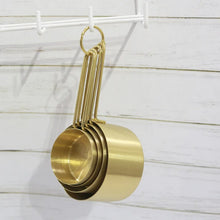 Load image into Gallery viewer, Copper-Plated Stainless Steel Measuring Cup Set-Modern Baby Las Vegas