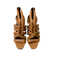 Load image into Gallery viewer, Leather Puffer Gladiator Sandals-Modern Baby Las Vegas