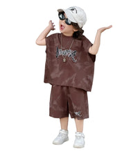 Load image into Gallery viewer, Letter Tie-Dye Short Set-Modern Baby Las Vegas