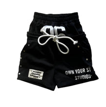 Load image into Gallery viewer, Double-Waisted Patch Shorts-Modern Baby Las Vegas