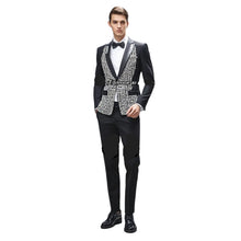 Load image into Gallery viewer, Luxury Hollow Out Back Beaded Tuxedo-Modern Baby Las Vegas