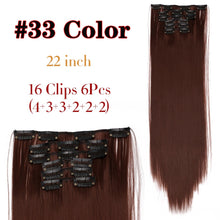 Load image into Gallery viewer, 6 Piece Synthetic Clip-In Hair Extensions-Modern Baby Las Vegas
