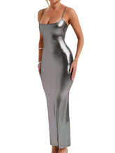 Load image into Gallery viewer, Metallic Liquid Dress-Modern Baby Las Vegas