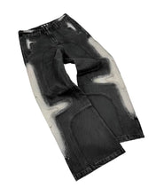 Load image into Gallery viewer, Punk Patch Ripped Baggy Denim Jeans-Modern Baby Las Vegas