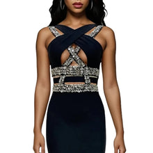 Load image into Gallery viewer, Luxury Diamond Beaded Dress-Modern Baby Las Vegas