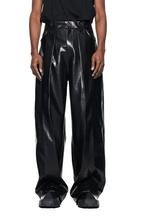 Load image into Gallery viewer, Baggy Leather Pants