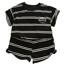 Load image into Gallery viewer, Double Stripe Short Set-Modern Baby Las Vegas