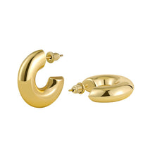 Load image into Gallery viewer, Small Vintage Chunky Hoop Earrings-Modern Baby Las Vegas