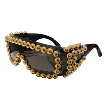 Load image into Gallery viewer, Gold Beaded Sunglasses-Modern Baby Las Vegas