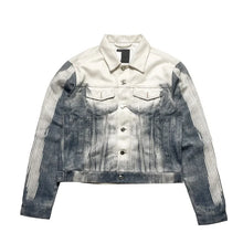 Load image into Gallery viewer, Gradient Figure Denim Jacket-Modern Baby Las Vegas
