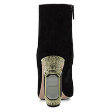 Load image into Gallery viewer, Large Rhinestone Heel Boots-Modern Baby Las Vegas