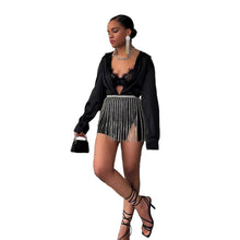 Load image into Gallery viewer, Diamond Tassel Belt