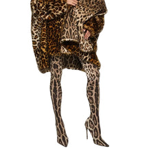 Load image into Gallery viewer, Leopard Over The Knee Sock Boots