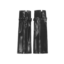 Load image into Gallery viewer, Black Zipper Leg Warmers-Modern Baby Las Vegas