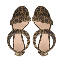 Load image into Gallery viewer, Leopard Puffer Sandals-Modern Baby Las Vegas