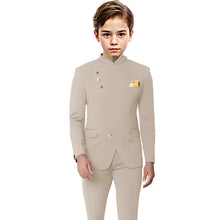 Load image into Gallery viewer, Solid Color Button Suit