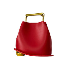 Load image into Gallery viewer, Irregular Metal Hand Bucket HandBag