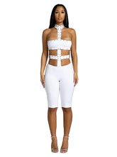 Load image into Gallery viewer, Rivet Halter Romper