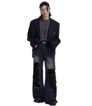 Load image into Gallery viewer, Vintage Ripped Hole Baggy Jeans-Modern Baby Las Vegas
