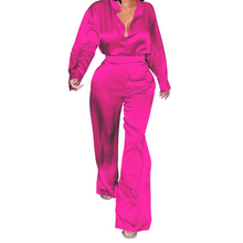 Load image into Gallery viewer, Satin Pant Set