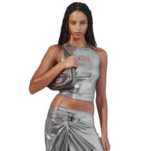 Load image into Gallery viewer, Metallic Cut-Out Tank Top