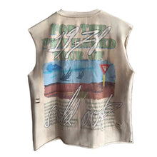 Load image into Gallery viewer, Sleeveless Crystal Graphic Top