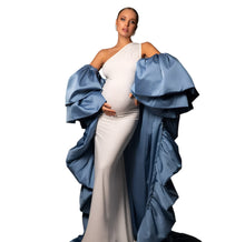Load image into Gallery viewer, Chic Satin Maternity Robe-Modern Baby Las Vegas