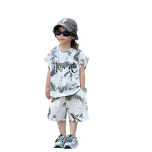 Load image into Gallery viewer, Letter Tie-Dye Short Set-Modern Baby Las Vegas