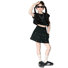 Load image into Gallery viewer, Pearl Beaded Scrunch Set-Modern Baby Las Vegas