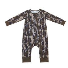 Load image into Gallery viewer, Printed Zipper Romper-Modern Baby Las Vegas