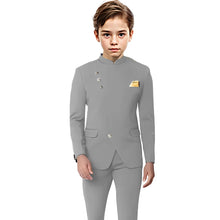 Load image into Gallery viewer, Solid Color Button Suit