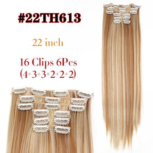 Load image into Gallery viewer, 6 Piece Synthetic Clip-In Hair Extensions-Modern Baby Las Vegas