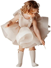 Load image into Gallery viewer, Bow Ruffled Mini Dress-Modern Baby Las Vegas