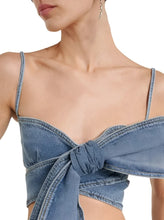 Load image into Gallery viewer, Bowknot Denim Set-Modern Baby Las Vegas