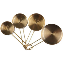 Load image into Gallery viewer, Copper-Plated Stainless Steel Measuring Cup Set-Modern Baby Las Vegas
