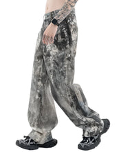 Load image into Gallery viewer, Camouflage Splatter Ink Denim Jeans-Modern Baby Las Vegas