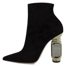 Load image into Gallery viewer, Large Rhinestone Heel Boots-Modern Baby Las Vegas