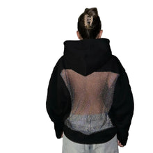Load image into Gallery viewer, Patch Back Mesh Hoodie