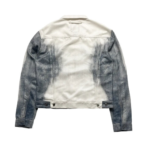 Gradient Figure Denim Jacket-Modern Baby Las Vegas
