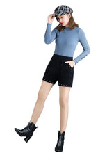 Load image into Gallery viewer, Studded Fur Shorts