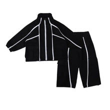 Load image into Gallery viewer, Black Lined Pocket Tracksuit-Modern Baby Las Vegas