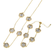 Load image into Gallery viewer, Diamond Floral Gold-Plated Jewelry-Modern Baby Las Vegas