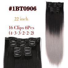 Load image into Gallery viewer, 6 Piece Synthetic Clip-In Hair Extensions-Modern Baby Las Vegas