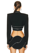 Load image into Gallery viewer, Crystal Hollow Out Skirt Set-Modern Baby Las Vegas