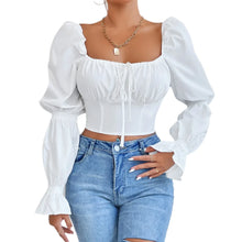 Load image into Gallery viewer, Long Sleeve Crop Top-Modern Baby Las Vegas